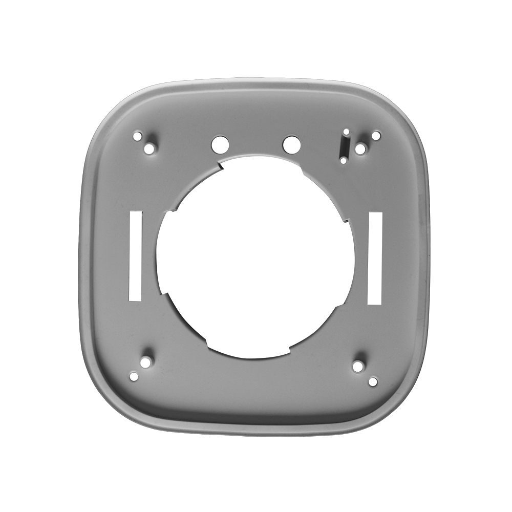 White square Ceiling kit with circular centre on a Transparent background