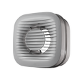 Square White Ventilation Unit Window Kit on a Transparent Background